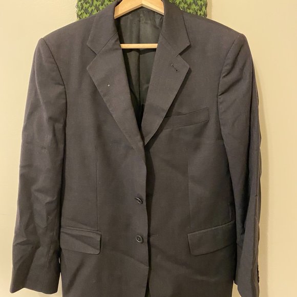 Express Dark Gray Blazer/ Sportscoat - 38S - Picture 1 of 5